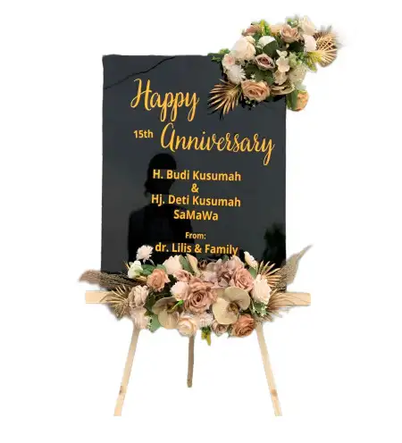 Papan Bunga Akrilik Fitu