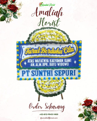 Papan Bunga Duka di Fitu